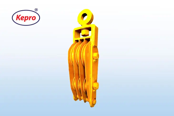 Six Sheave Pulley